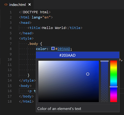 HTML Code Editors