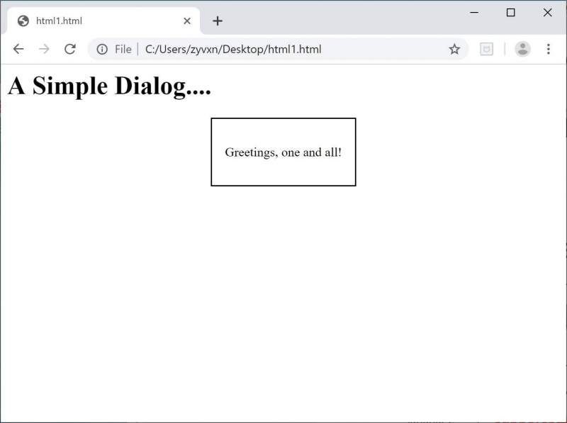 Simple Guide To HTML Dialog Element | HTML Goodies