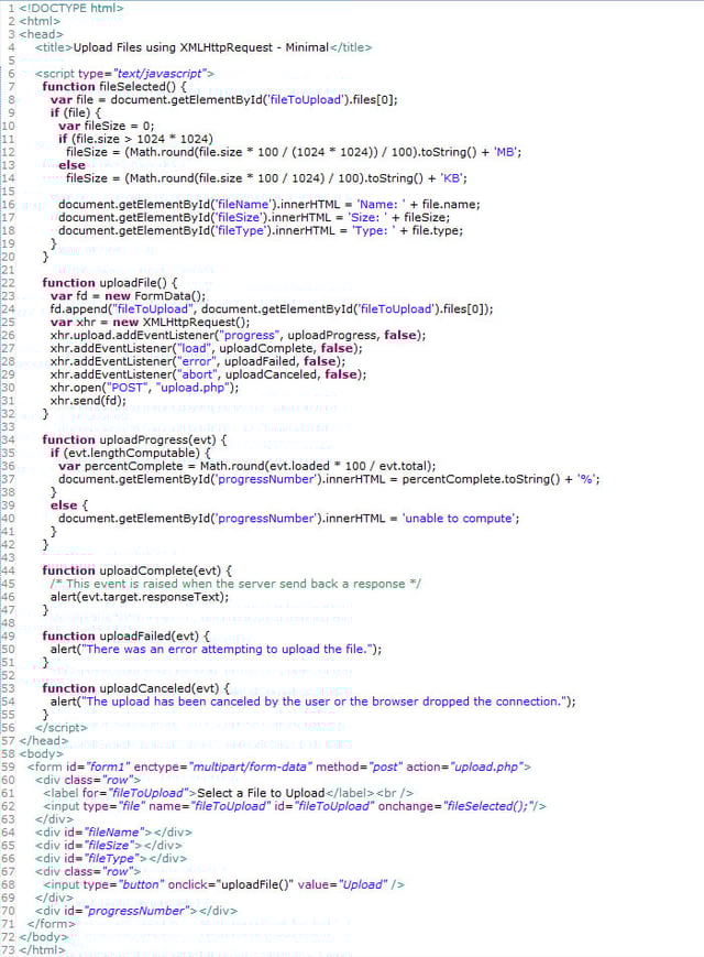 How To Use HTML5, JavaScript and PHP To Create An Image Uploader