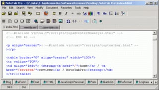 Software Review: NoteTab Pro