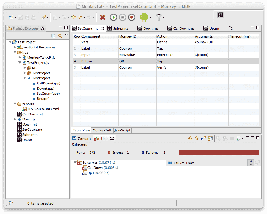 MonkeyTalk: Enabling Functional Testing for Mobile Platforms