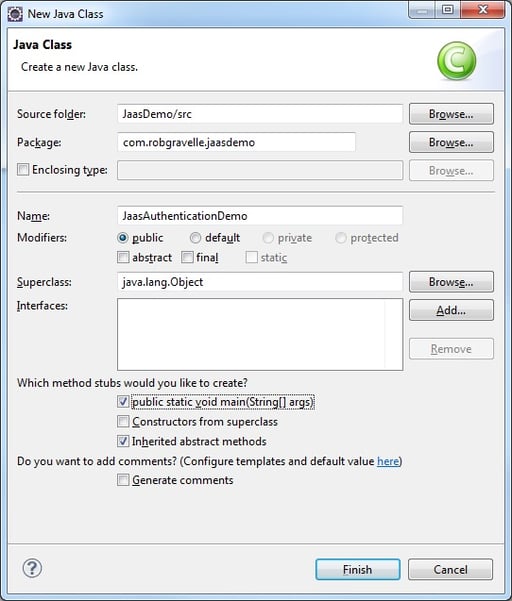 Implementing Java-based User Authentication with JAAS