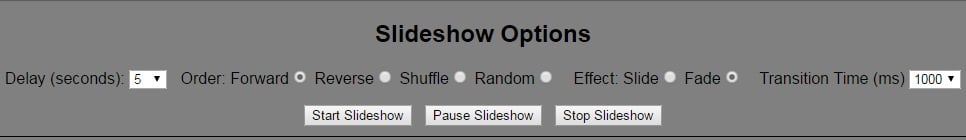 Change Slideshow Ordering using jQuery