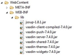 Build a User Interface using the Vaadin Mobile App Framework