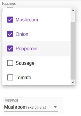 Using MatSelect and JavaScript