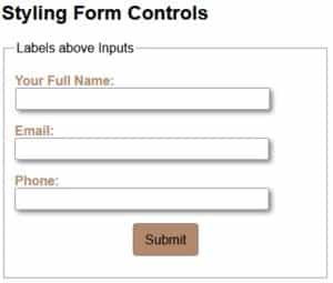 CSS For Labels, Buttons And Form Interactions | HTMLGoodies.com