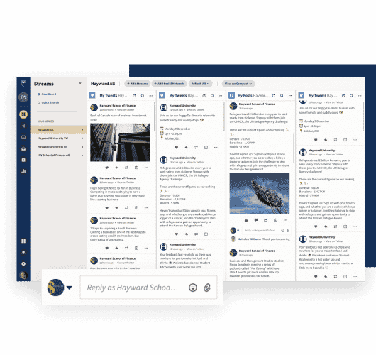 HootSuite Dashboard